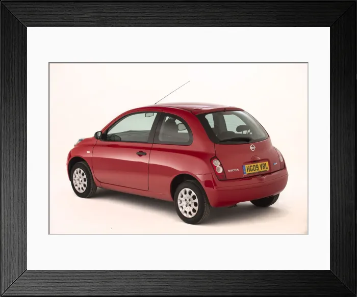 Framed Print : 2009 Nissan Micra. Creator: Unknown Framed Print : 2009 Nissan Micra. Creator: Unknown
