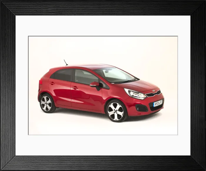 Framed Print : 2013 Kia Rio. Creator: Unknown Framed Print : 2013 Kia Rio. Creator: Unknown