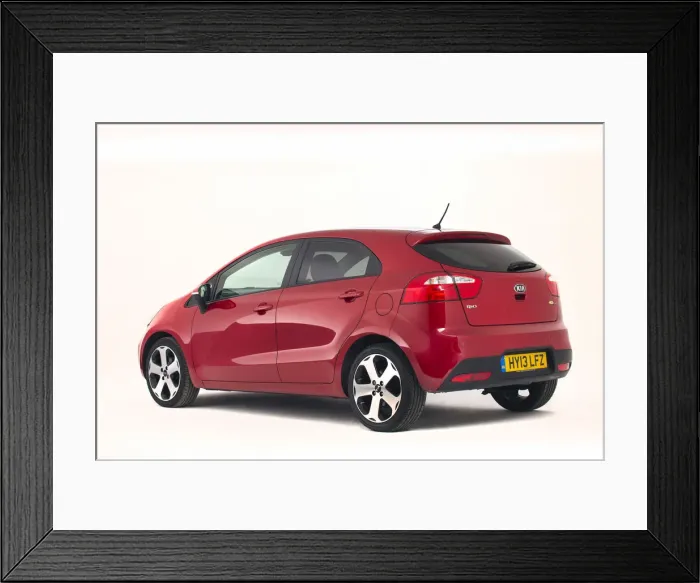 Framed Print : 2013 Kia Rio. Creator: Unknown Framed Print : 2013 Kia Rio. Creator: Unknown
