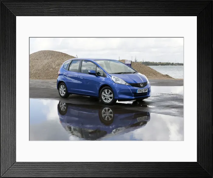 Framed Print : 2012 Honda Jazz CVT. Creator: Unknown