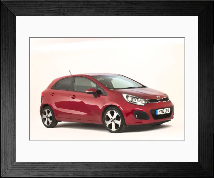 Framed Print : 2013 Kia Rio. Creator: Unknown Framed Print : 2013 Kia Rio. Creator: Unknown