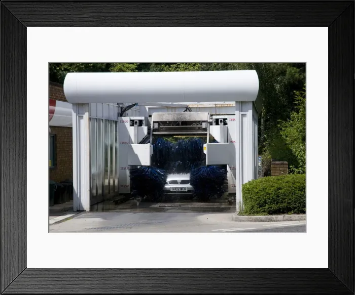 Framed Print : 2011 Automated car-wash. Creator: Unknown Framed Print : 2011 Automated car-wash. Creator: Unknown
