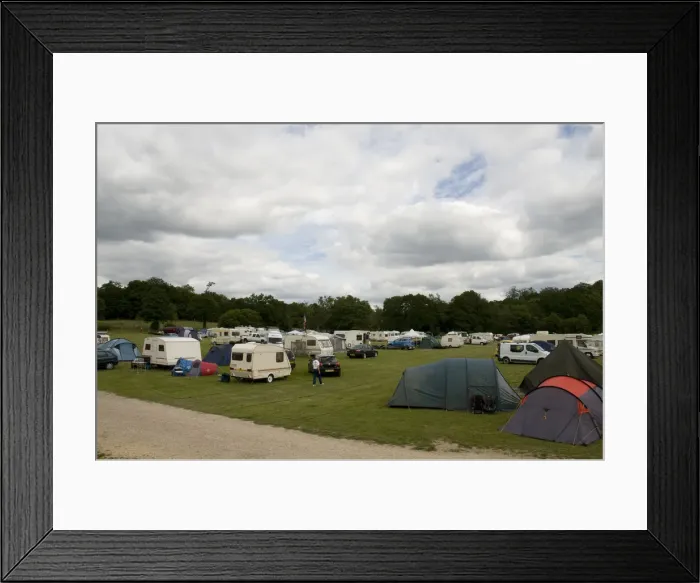 Framed Print : Camp site 2009. Creator: Unknown Framed Print : Camp site 2009. Creator: Unknown