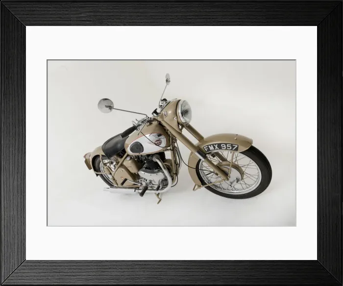 Framed Print : 1954 BSA Golden Flash. Creator: Unknown Framed Print : 1954 BSA Golden Flash. Creator: Unknown