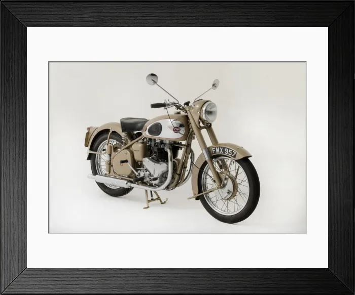 Framed Print : 1954 BSA Golden Flash. Creator: Unknown Framed Print : 1954 BSA Golden Flash. Creator: Unknown