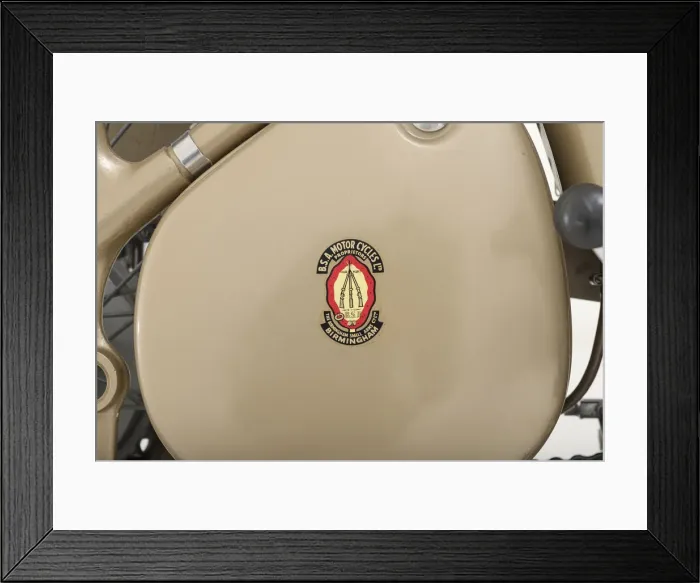 Framed Print : 1954 BSA Golden Flash. Creator: Unknown Framed Print : 1954 BSA Golden Flash. Creator: Unknown