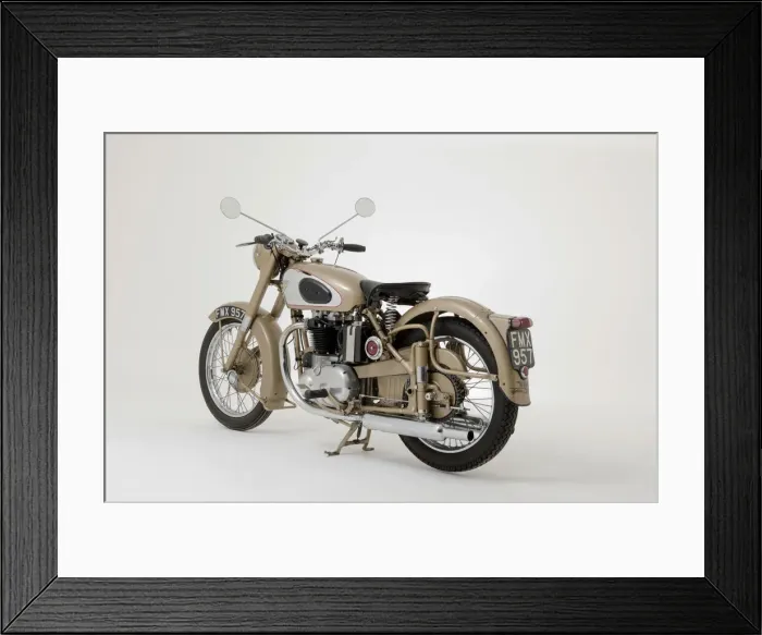Framed Print : 1954 BSA Golden Flash. Creator: Unknown Framed Print : 1954 BSA Golden Flash. Creator: Unknown