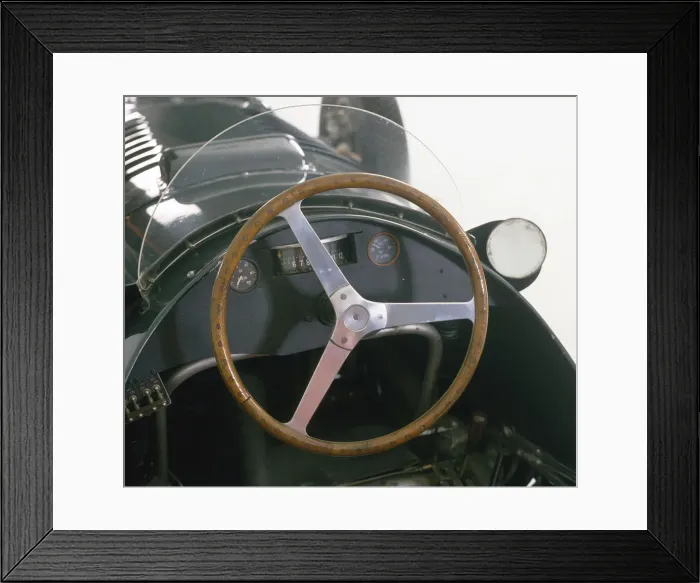 Framed Print : 1950 BRM V16 cockpit. Creator: Unknown Framed Print : 1950 BRM V16 cockpit. Creator: Unknown