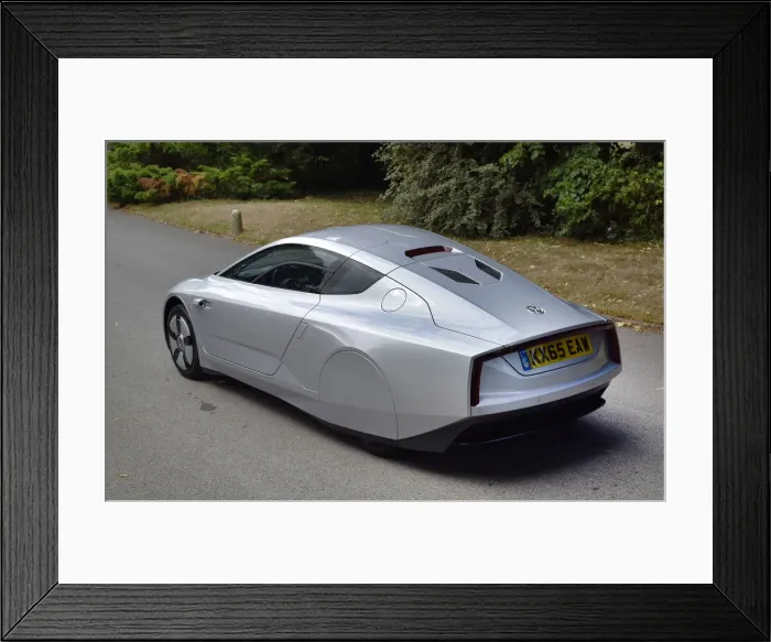 Framed Print : 2014 Volkswagen XL1 Hybrid. Creator: Unknown Framed Print : 2014 Volkswagen XL1 Hybrid. Creator: Unknown