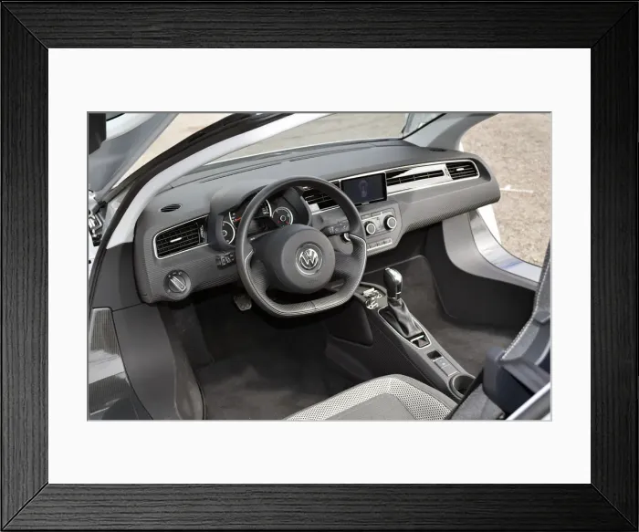 Framed Print : 2014 Volkswagen XL1 Hybrid. Creator: Unknown Framed Print : 2014 Volkswagen XL1 Hybrid. Creator: Unknown