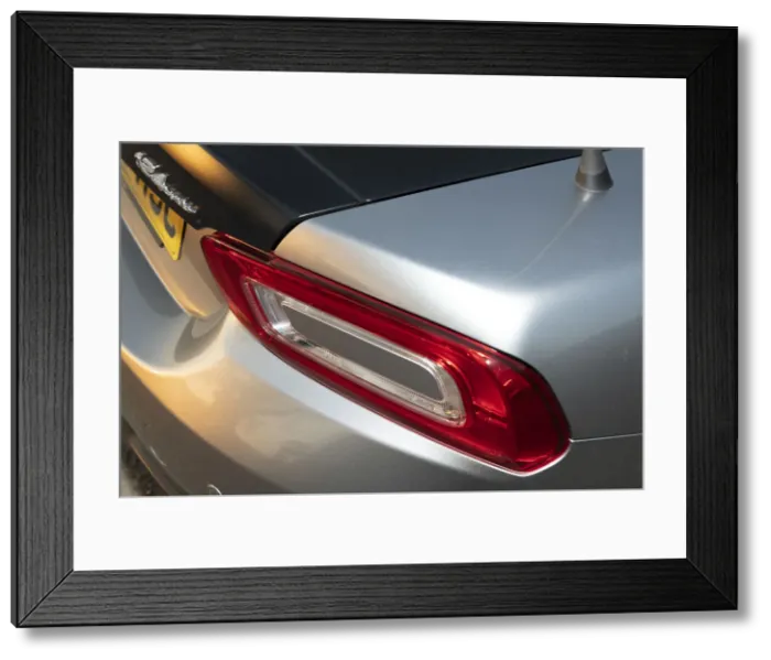 Framed Print : 2018 Fiat 124 Abarth Spider. Creator: Unknown Framed Print : 2018 Fiat 124 Abarth Spider. Creator: Unknown