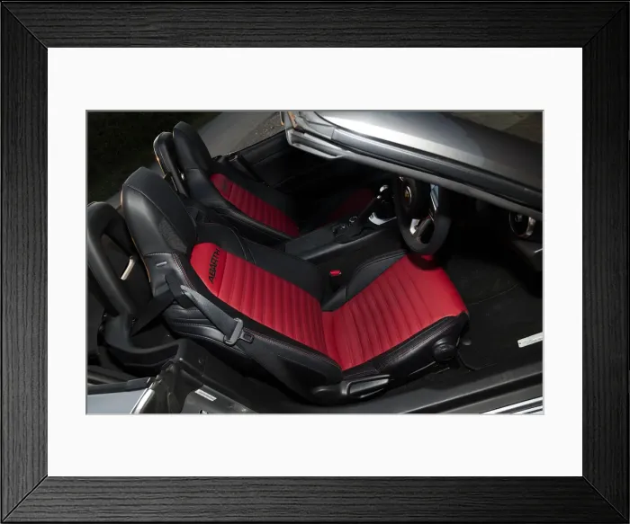 Framed Print : 2018 Fiat 124 Abarth Spider. Creator: Unknown Framed Print : 2018 Fiat 124 Abarth Spider. Creator: Unknown