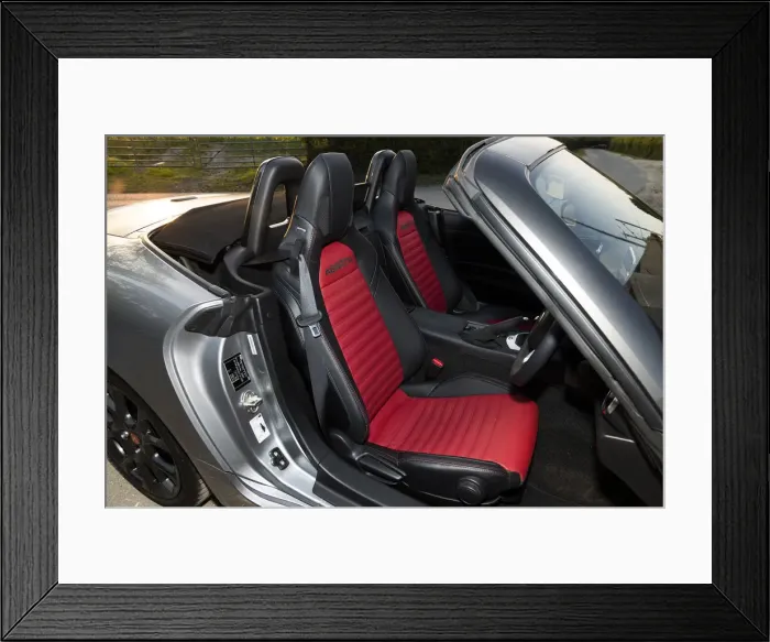 Framed Print : 2018 Fiat 124 Abarth Spider. Creator: Unknown Framed Print : 2018 Fiat 124 Abarth Spider. Creator: Unknown