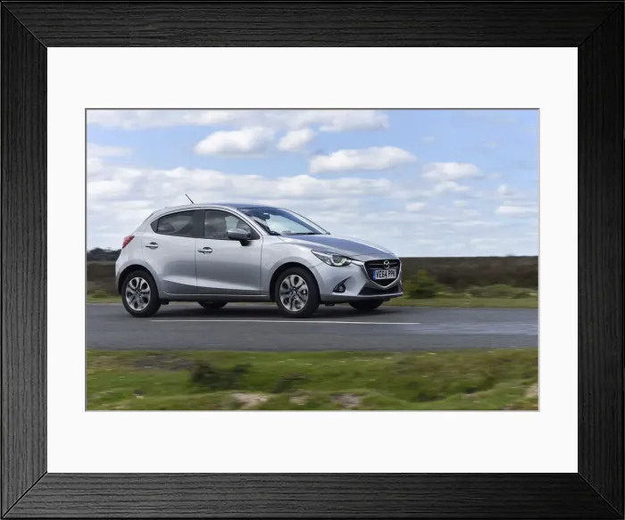 Framed Print : Mazda 2 Sport Nav 2015. Creator: Unknown Framed Print : Mazda 2 Sport Nav 2015. Creator: Unknown