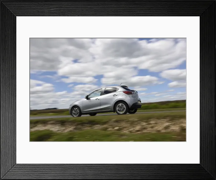 Framed Print : Mazda 2 Sport Nav 2015. Creator: Unknown Framed Print : Mazda 2 Sport Nav 2015. Creator: Unknown