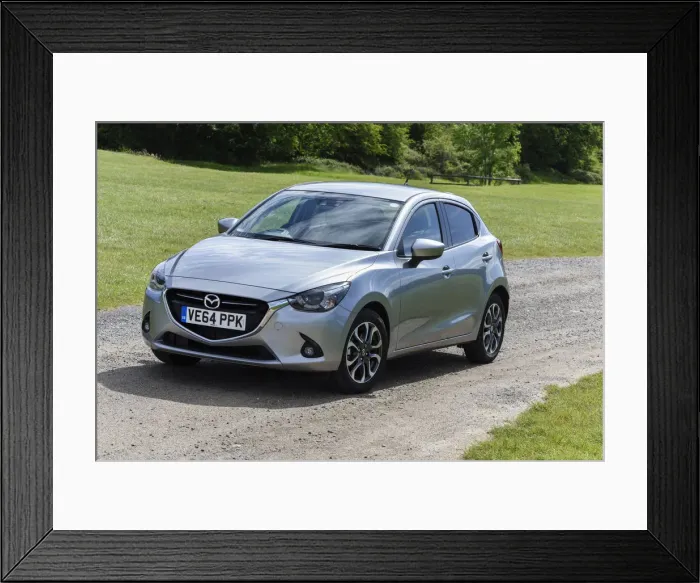 Framed Print : Mazda 2 Sport Nav 2015. Creator: Unknown Framed Print : Mazda 2 Sport Nav 2015. Creator: Unknown