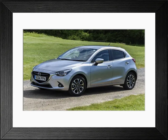 Framed Print : Mazda 2 Sport Nav 2015. Creator: Unknown Framed Print : Mazda 2 Sport Nav 2015. Creator: Unknown
