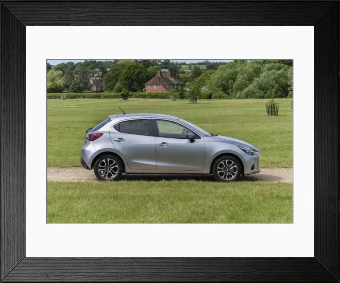 Framed Print : Mazda 2 Sport Nav 2015. Creator: Unknown Framed Print : Mazda 2 Sport Nav 2015. Creator: Unknown