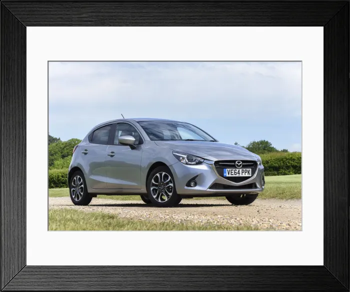 Framed Print : Mazda 2 Sport Nav 2015. Creator: Unknown Framed Print : Mazda 2 Sport Nav 2015. Creator: Unknown