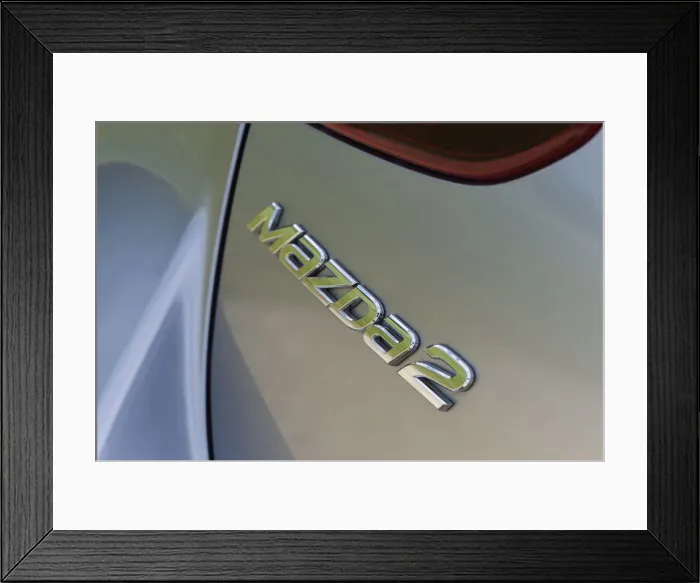 Framed Print : Mazda 2 Sport Nav 2015. Creator: Unknown Framed Print : Mazda 2 Sport Nav 2015. Creator: Unknown