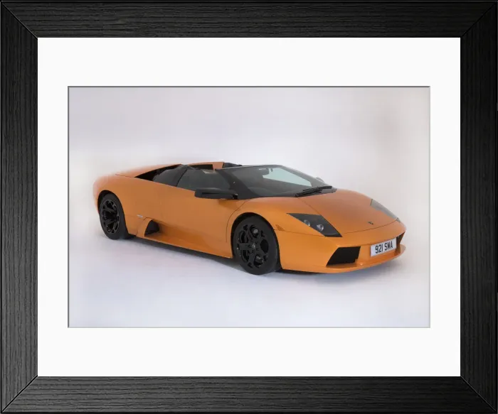 Framed Print : 2005 Lamborghini Murcielago Roadster. Creator: Unknown Framed Print : 2005 Lamborghini Murcielago Roadster. Creator: Unknown