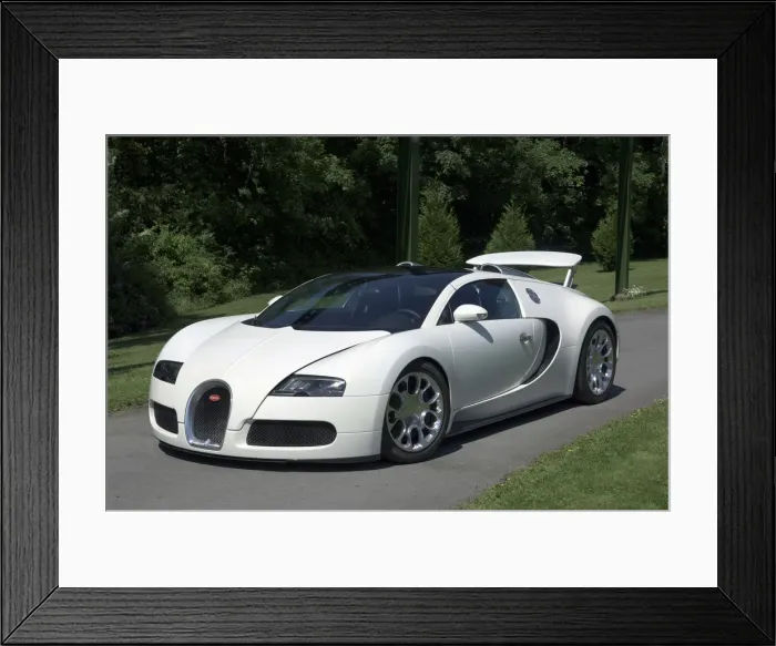 Framed Print : 2009 Bugatti Veyron Grand Sport. Creator: Unknown Framed Print : 2009 Bugatti Veyron Grand Sport. Creator: Unknown