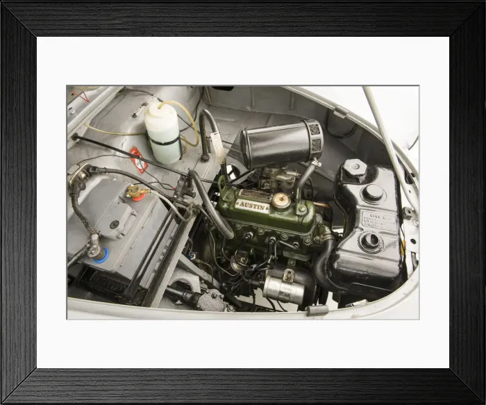 Framed Print : 1955 Austin A30. Creator: Unknown Framed Print : 1955 Austin A30. Creator: Unknown