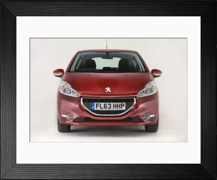Framed Print : 2013 Peugeot 208. Creator: Unknown Framed Print : 2013 Peugeot 208. Creator: Unknown