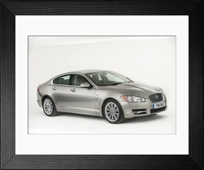 Framed Print : 2011 Jaguar XF. Creator: Unknown Framed Print : 2011 Jaguar XF. Creator: Unknown