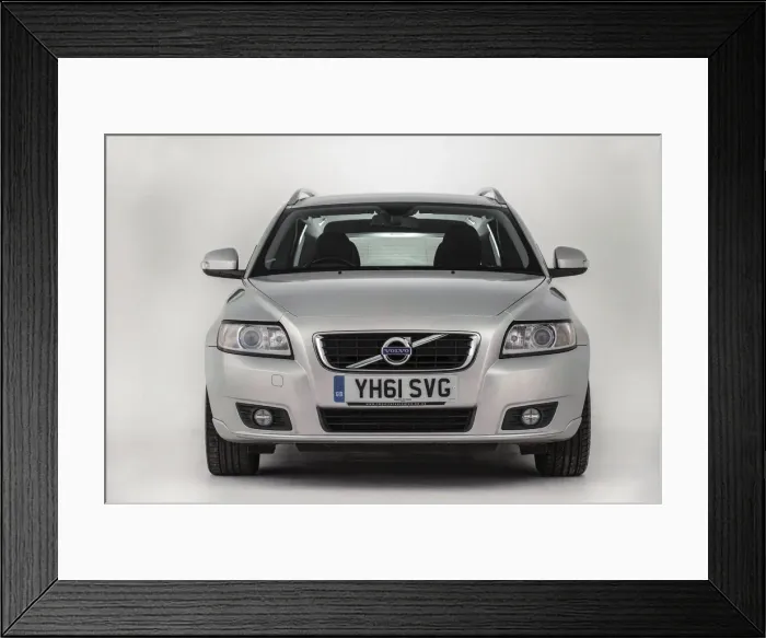 Framed Print : 2011 Volvo V50. Creator: Unknown Framed Print : 2011 Volvo V50. Creator: Unknown
