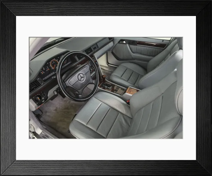 Framed Print : 1994 Mercedes Benz 500E. Creator: Unknown Framed Print : 1994 Mercedes Benz 500E. Creator: Unknown