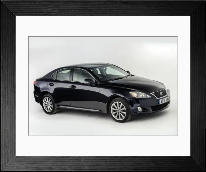 Framed Print : 2010 Lexus IS 220. Creator: Unknown Framed Print : 2010 Lexus IS 220. Creator: Unknown