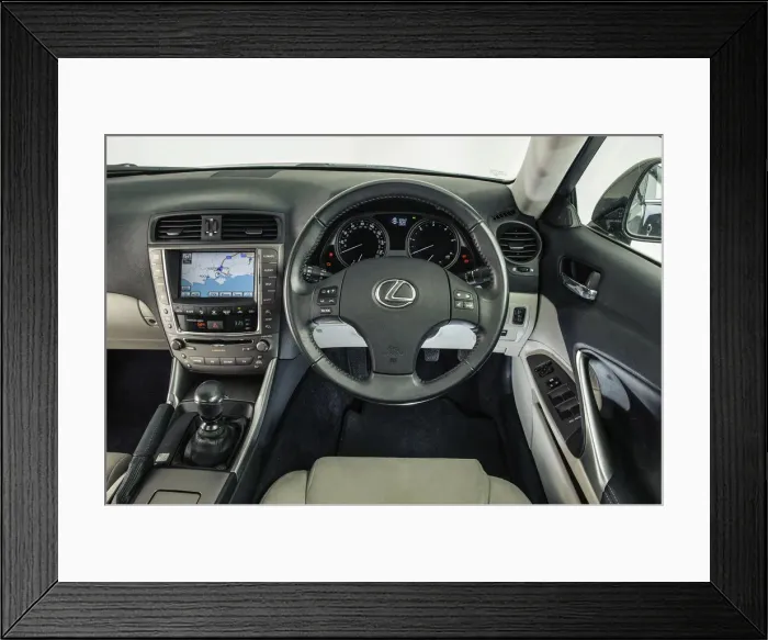 Framed Print : 2010 Lexus IS 220. Creator: Unknown Framed Print : 2010 Lexus IS 220. Creator: Unknown