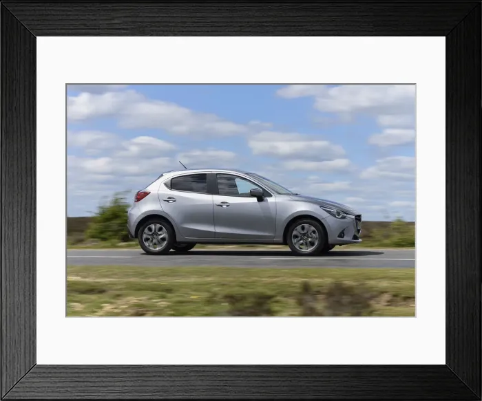Framed Print : Mazda 2 Sport Nav 2015. Creator: Unknown Framed Print : Mazda 2 Sport Nav 2015. Creator: Unknown