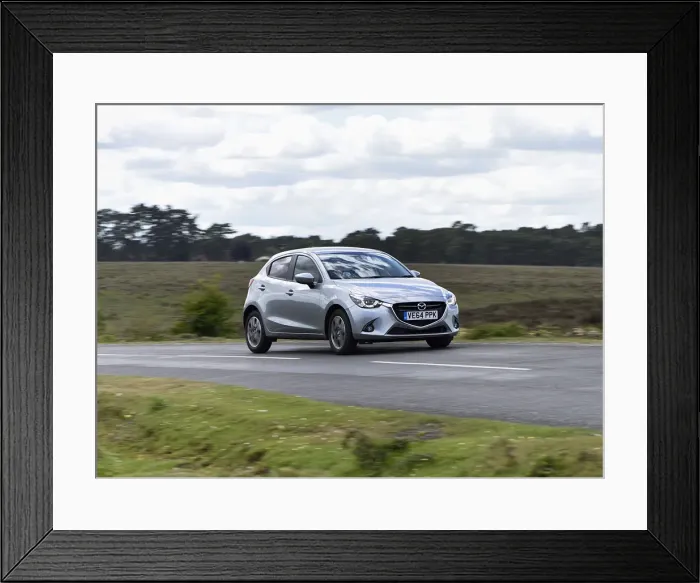Framed Print : Mazda 2 Sport Nav 2015. Creator: Unknown Framed Print : Mazda 2 Sport Nav 2015. Creator: Unknown