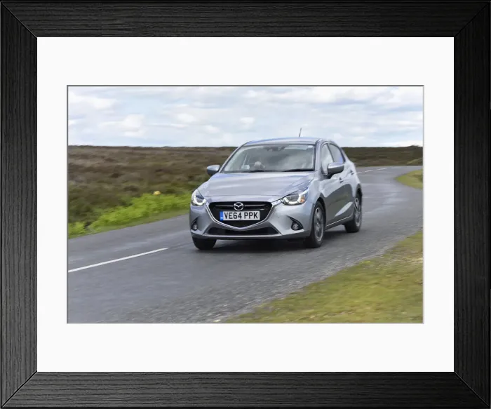 Framed Print : Mazda 2 Sport Nav 2015. Creator: Unknown Framed Print : Mazda 2 Sport Nav 2015. Creator: Unknown