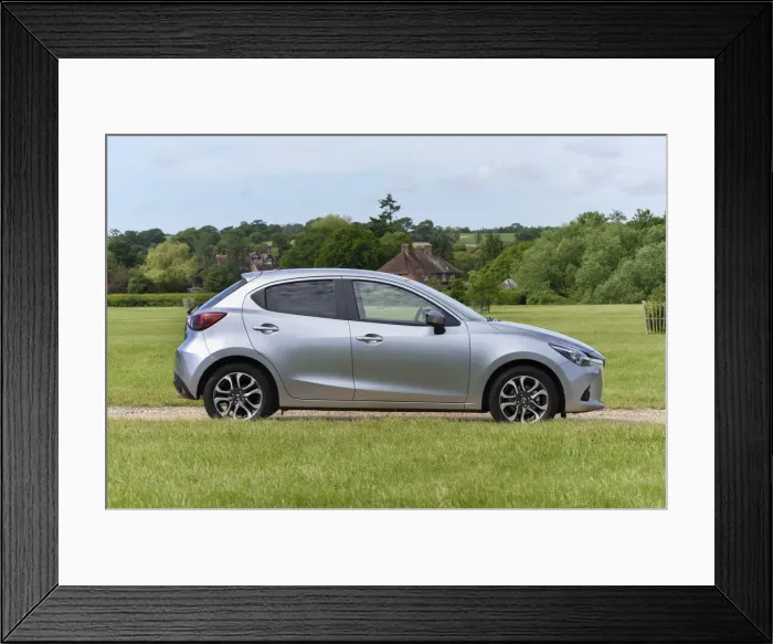 Framed Print : Mazda 2 Sport Nav 2015. Creator: Unknown Framed Print : Mazda 2 Sport Nav 2015. Creator: Unknown