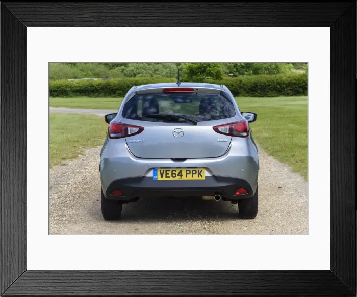 Framed Print : Mazda 2 Sport Nav 2015. Creator: Unknown Framed Print : Mazda 2 Sport Nav 2015. Creator: Unknown