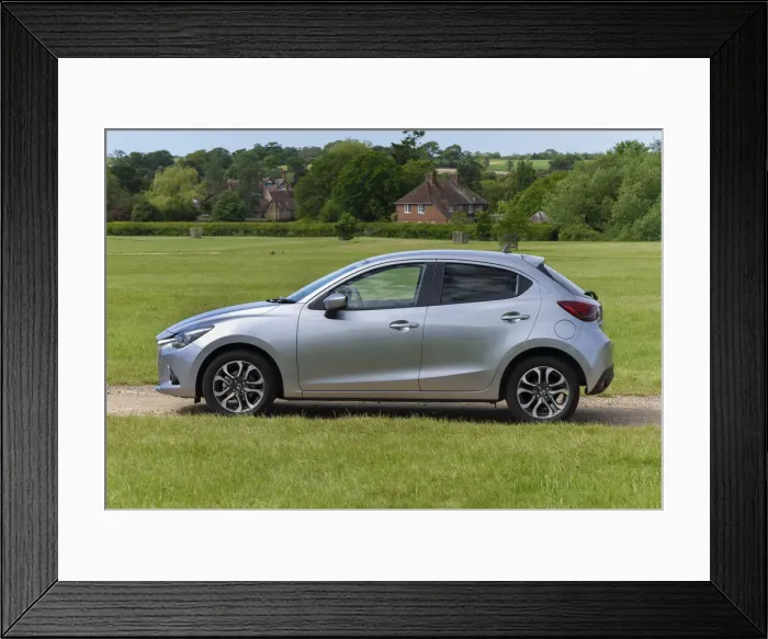 Framed Print : Mazda 2 Sport Nav 2015. Creator: Unknown Framed Print : Mazda 2 Sport Nav 2015. Creator: Unknown
