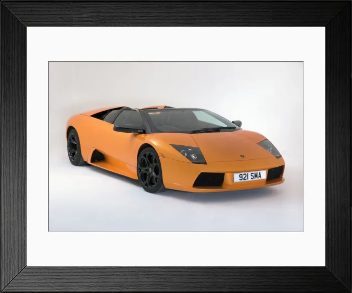 Framed Print : 2005 Lamborghini Murcielago Roadster. Creator: Unknown Framed Print : 2005 Lamborghini Murcielago Roadster. Creator: Unknown