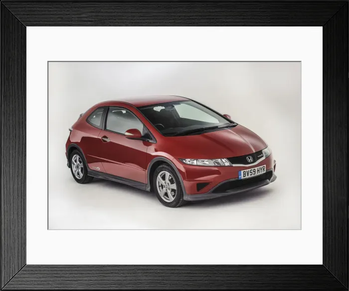 Framed Print : 2009 Honda Civic type S. Creator: Unknown Framed Print : 2009 Honda Civic type S. Creator: Unknown