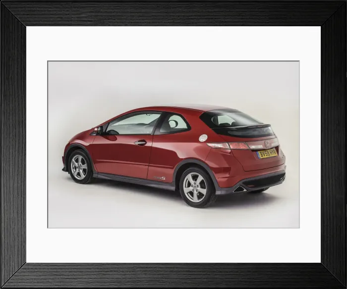 Framed Print : 2009 Honda Civic type S. Creator: Unknown Framed Print : 2009 Honda Civic type S. Creator: Unknown