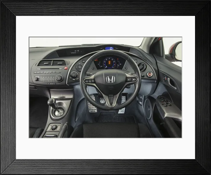 Framed Print : 2009 Honda Civic type S. Creator: Unknown Framed Print : 2009 Honda Civic type S. Creator: Unknown