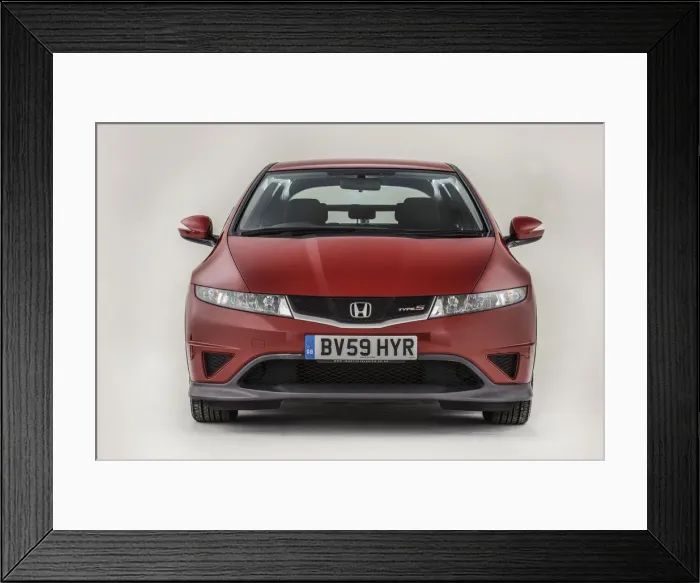 Framed Print : 2009 Honda Civic type S. Creator: Unknown Framed Print : 2009 Honda Civic type S. Creator: Unknown