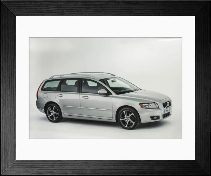 Framed Print : 2011 Volvo V50. Creator: Unknown Framed Print : 2011 Volvo V50. Creator: Unknown