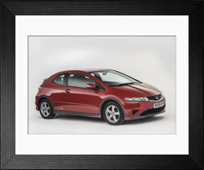 Framed Print : 2009 Honda Civic type S. Creator: Unknown Framed Print : 2009 Honda Civic type S. Creator: Unknown
