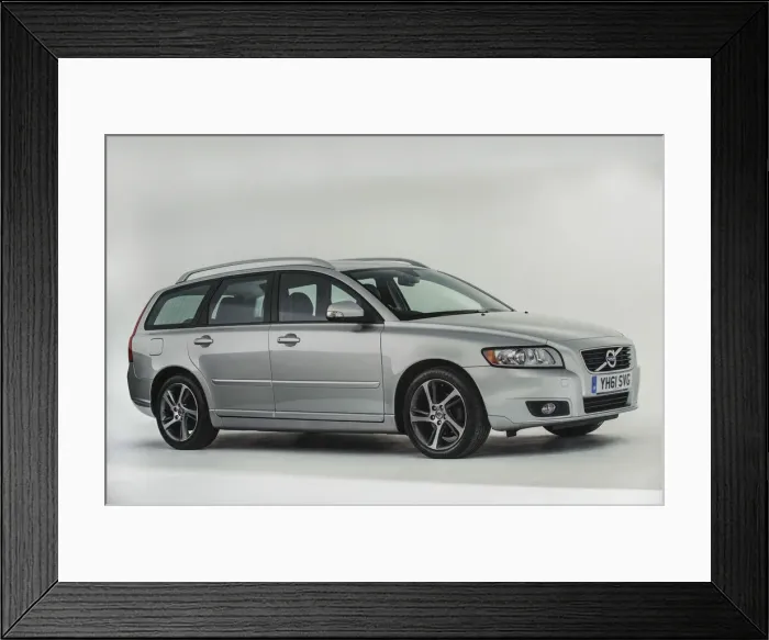 Framed Print : 2011 Volvo V50. Creator: Unknown Framed Print : 2011 Volvo V50. Creator: Unknown