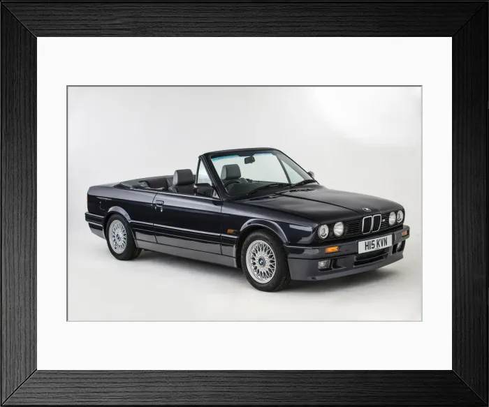 Framed Print : 1990 BMW M325i. Creator: Unknown Framed Print : 1990 BMW M325i. Creator: Unknown