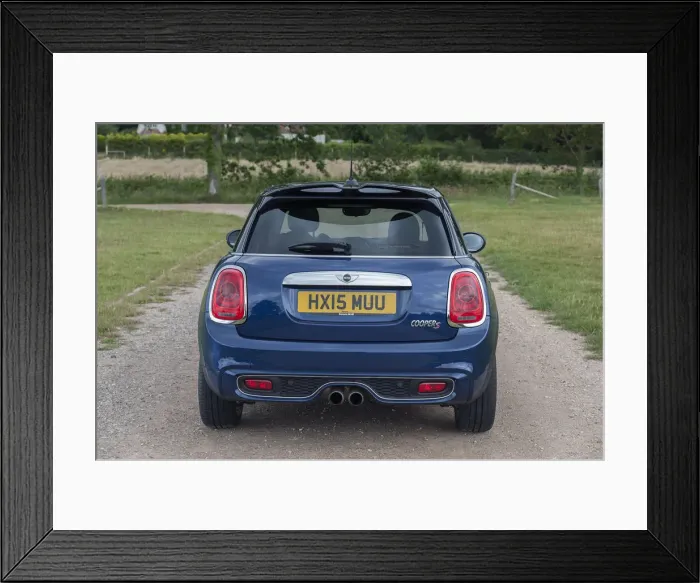 Framed Print : 2015 Mini Coopers 5 door. Creator: Unknown Framed Print : 2015 Mini Coopers 5 door. Creator: Unknown