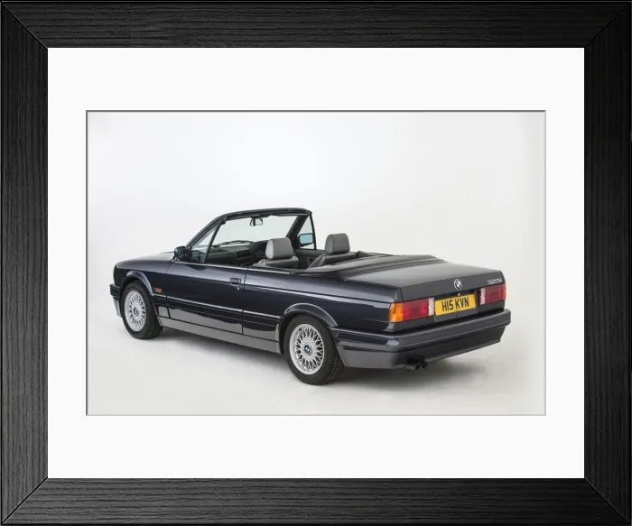 Framed Print : 1990 BMW M325i. Creator: Unknown Framed Print : 1990 BMW M325i. Creator: Unknown